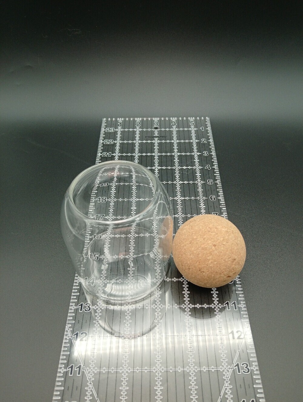 Cork Top Glass Jar - Clear Glass with Natural Cork Lid - Picture 6 of 8